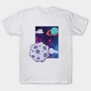 Galaxy - Colored Tee T-Shirt